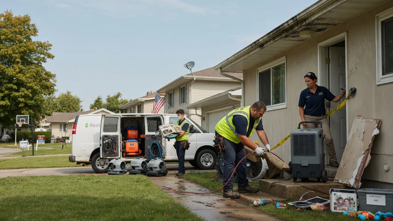 Water Damage Restoration in Trenton, OH near me